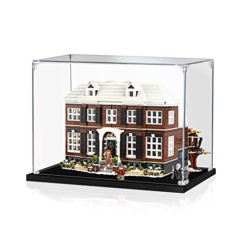 Acrylic Display Case for lego 21330 Home Alone, Acrylic Case for Lego Home Alone (Model NOT Included)(2MM)