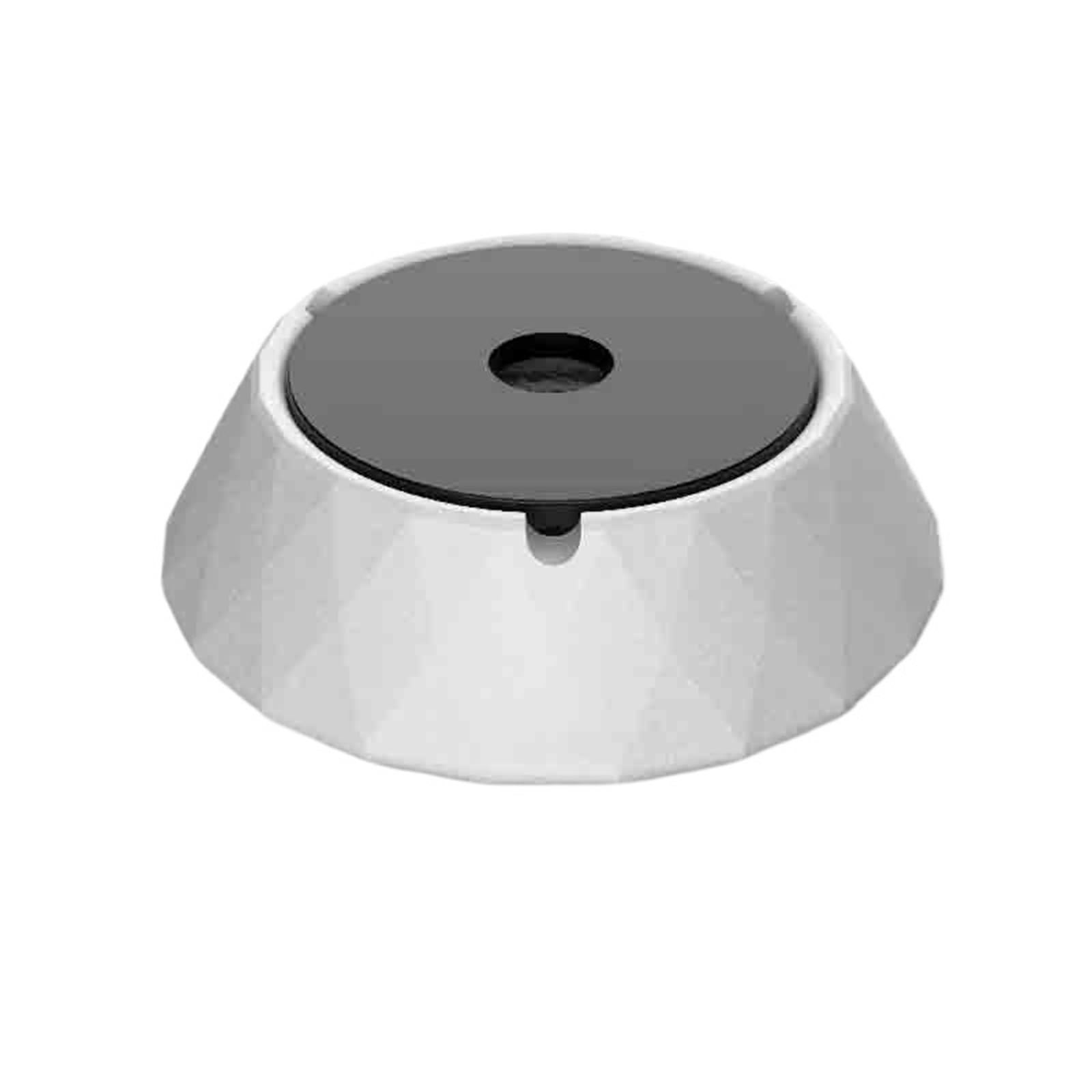 Zhaoj24-05 Cigar Ashtrays Cement Ashtray Home Hotel Decoration With Lid Light Luxury Ornament(White)