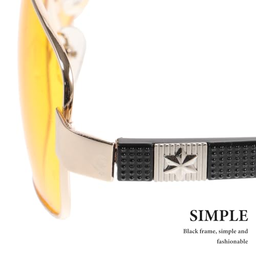 VALICLUD Night Vision Driving Glasses Nighttime Glasses Anti Glare Polarized Nighttime Driving Glasses for Women Men4