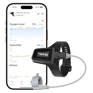 Wellue Wrist Pulse Oximeter| 100-Ho...