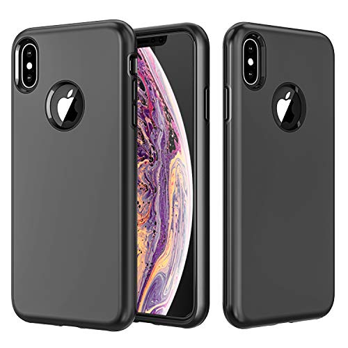 Matone Case for iPhone Xs Max, [Heavy Duty Protection] [Dual Layer] Shock Absorption Slim Hybrid Protective Case with Soft TPU Cover & Durable Hard PC Shell for Apple iPhone Xs Max (2018)