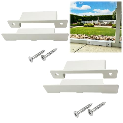 Under Deck Drainage System， Screen Room Drain Kit for Aluminum Enclosures, Storm Drain Grates, Efficient Water Channeling to Prevent Puddling, Protect Screen Porch & Patio Floors（2-Pack）