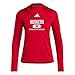 adidas Women's D4T University of Nebraska Lightweight Hoodie, Team Power Red/White/Ncaa Nebraska, Large