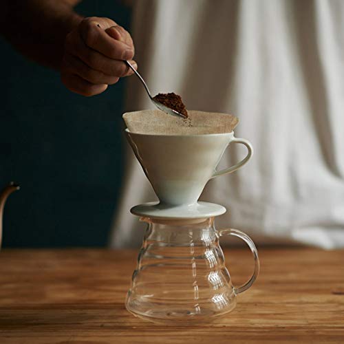 ULTECHVO 300 peças de filtro de café de substituição, filtro circular, papel descartável, filtro de