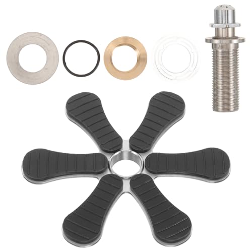 BESTOYARD Automatic Cup Washer for Sink High Pressure Cup Rinser Machine for Kitchen Bar Coffee Shop - Easy to Use Stainless Steel Efficient Six-Leaf Design