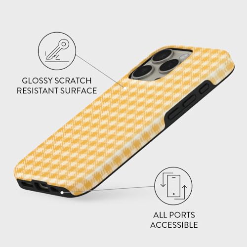 Coque de téléphone jaune tendance iPhone 15 Pro accessoire pour style urbain - 3