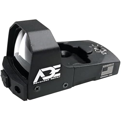 Ade Advanced Optics RD3-006A Green Dot Micro Mini Reflex Sight for Handgun