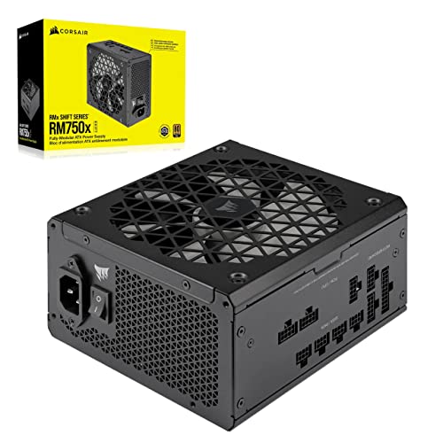 Corsair RM750x SHIFT – 80 PLUS Gold – 3.1 – PCIe 5.1 – Zero RPM – Side Interface – Black PSU Review