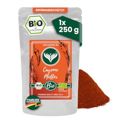 Azafran BIO Cayennepfeffer Pulver gemahlen 250g