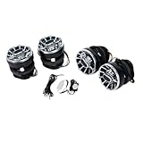 WXPYAQT Aire A/C Salida ventilación Accesorios para Salida de ventilación Aire Acondicionado CA con LED para Tablero Delantero automóvil, para Benz para Smart para Turbo.