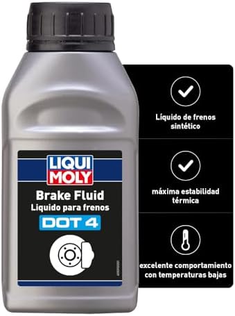 LIQUI MOLY Liquido para frenos DOT 4 | 500 ml | Líquido de los frenos | 3093