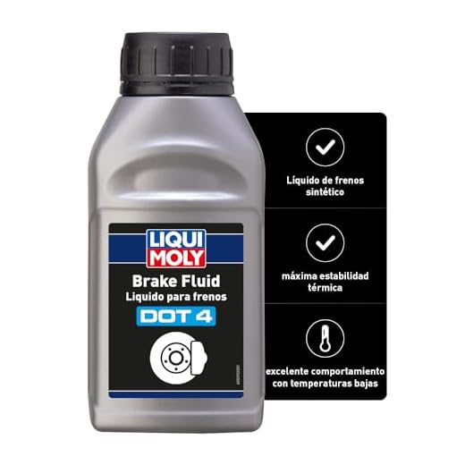 LIQUI MOLY Liquido para frenos DOT 4 | 500 ml | Líquido de los frenos | 3093