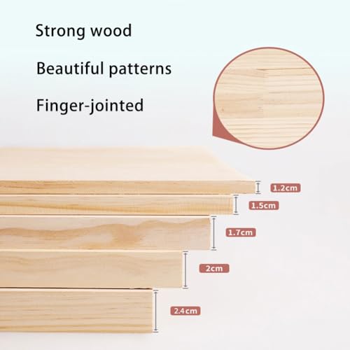 Planche en bois massif multifonctionnelle pour optimiser vos étagères - 4