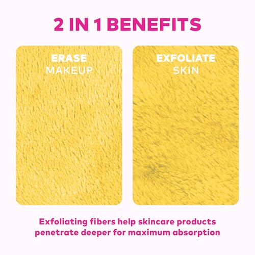 Image of The Original Makeup Eraser 7-Day Set, Erase All Makeup with Just Water, Including Waterproof Mascara, Eyeliner, Foundation, Lipstick, Sunscreen, and More! Clueless, 7ct.