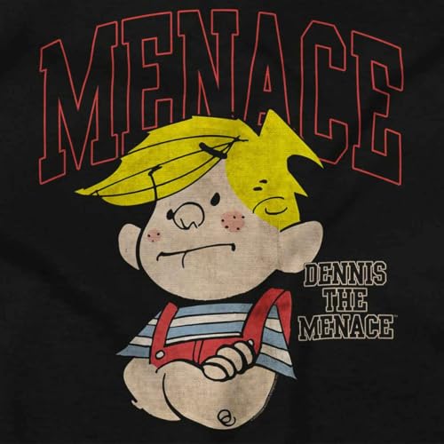 Dennis The Menace Vintage Varsity Crewneck T Shirts Boy Girl2