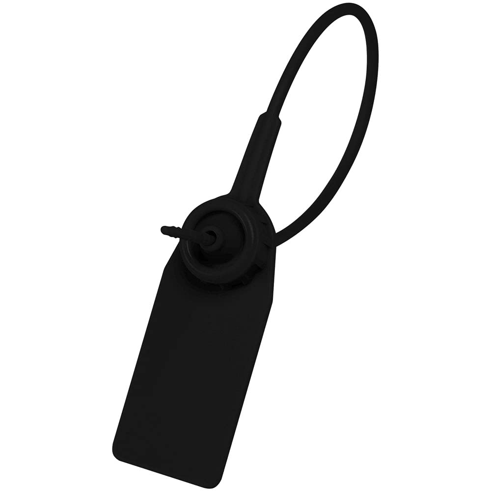 Pobsuier 100 Custom Clothing Tag Disposable Plastic Security Seals Product Hang Tags Shoes Cap Brand Labels 180mm/7.1"