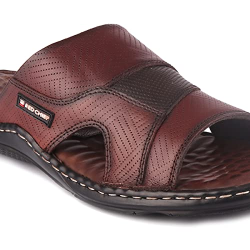 Image of Red Chief Genuine Leather Formal Slip-On Slipper for Men | RC3774