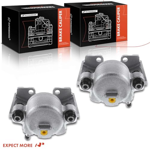 A-Premium Disc Brake Caliper Assembly Without Bracket Compatible with Select Mercedes-Benz Models - W163 ML320 1998-2003 3.2L, ML350 2003-2005 3.7L, ML430 1999 4.3L - Front Driver and Passenger Side by A-Premium - Image 8