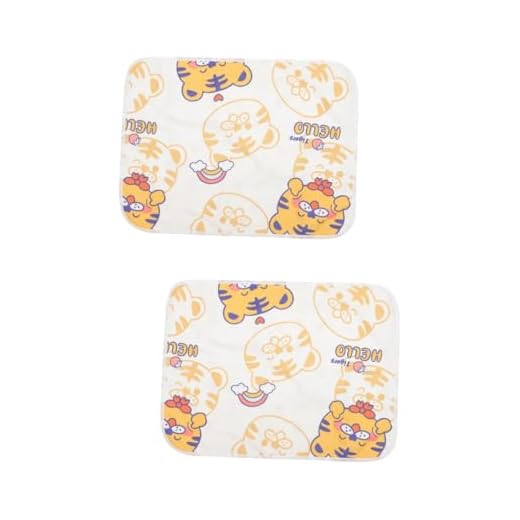 TOYANDONA 2 Piezas Colchón Anti-orina Cojines para Cama Sobrecolchon Cojines Cama Colchoneta Protector De Colchón para Niños Pequeños Bebé Algodón Ecológico Tía Cada Orina