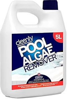 Cleenly Pool Algae Remover - Removes & Prevents the Growth of Green in Water - Super Concentration and Long Lasting 5L