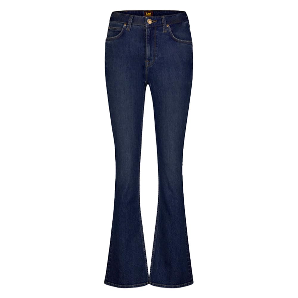 Lee Women's Breese Boot Jeans, One Wash, 27W x 33L