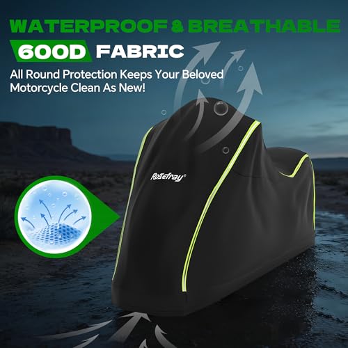Rosefray Fully Enclosed Motorcycle Cover