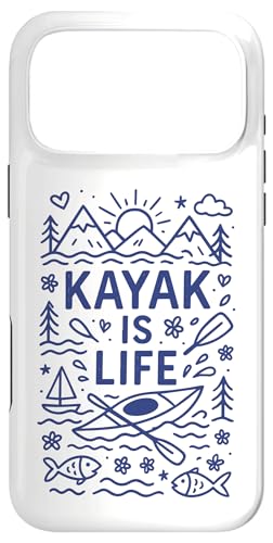 Kayak Canoes-Boat Kayaking, JbN tBbVO JbN V[JbN ނ JbN X}zP[X iPhone 17 Pro Max p