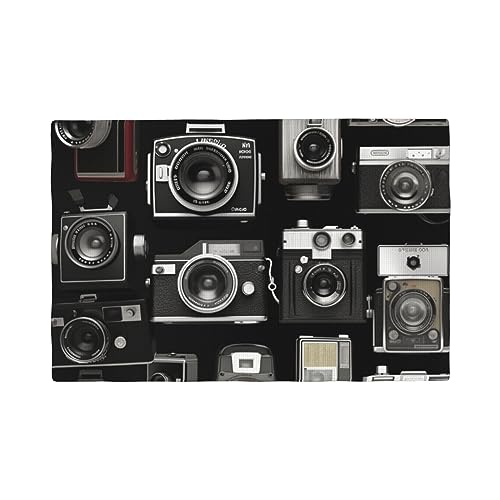 Set de table lin synthétique de qualité supérieure Cool Camera Collection