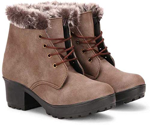 OZZY Girls and Womens for Boots Women Casual Leather Synthetic Womens Look Ankle Long Heel High Latest