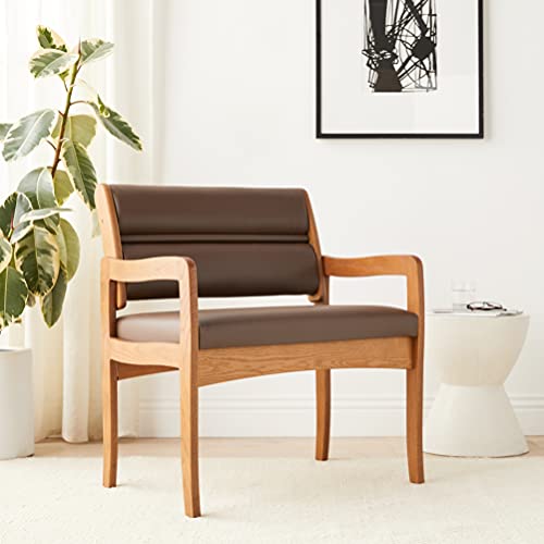 Wooden Mallet Dwba1-1Movm Bariatric Chair, Medium Oak #TOP1