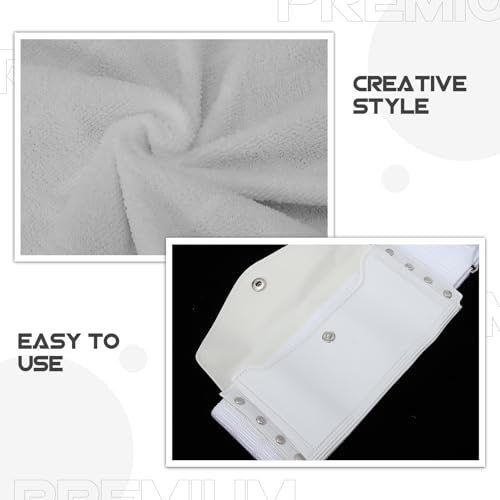 Conjunto de oración musulmán hombre blanco ropa islámica cómoda SHOWERORO 3