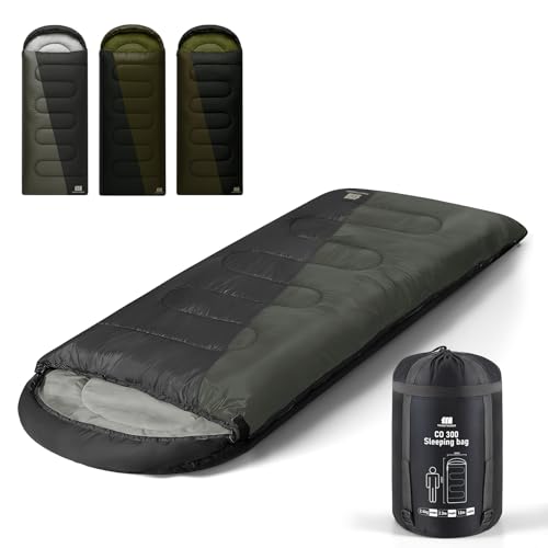 TANSTRIDER XXL Winter Sleeping Bags for Adults Cold Weather,Camping Sleeping Bag for Kids with...