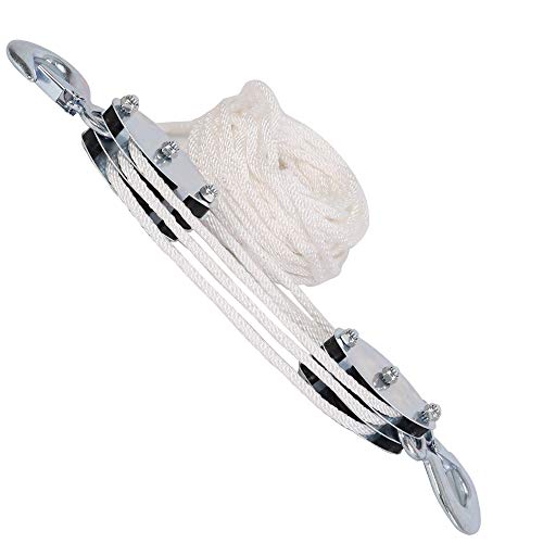 image for XSTRAP STANDARD Heavy-Duty 2,000 LB Breaking Strength 50 FT Rope Hoist