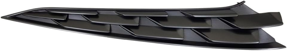 For Kia K5 2021 2022 Grille Extension Driver And Passenger Side | Pair | Below Headlight | EX/LX/LXS | Plastic | Dark Gray | KI1212100, KI1213100 | 191275905449, 863A5L3000, 191275905456, 863B5L3000