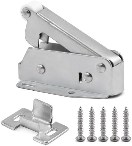 TRIXES Loft Door Touch Hatch - Latch - Catch - Push - Lock - Attic Cupboard Caravan