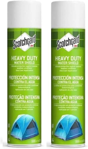 Scotchgard Heavy Duty Water Shield, Green 400 ml Pack of 2 (2)