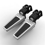 ARLEO Pedales de clavija for reposapiés delantero motocicleta, for M/VA/g/u/s/t/a 675/800/RR D//r//a/g//s/t/e/r 800 F3 675 800/AGO/RC F4 1000R(Adjustable Silver)