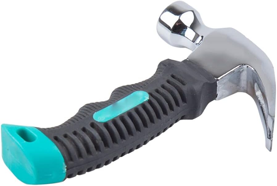 Claw Hammer, Nail, Woodworking, Short Handle, Car Safety, Multi-function Tool