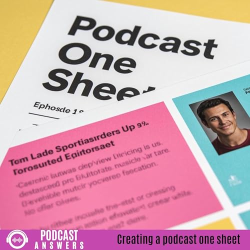 The Essential Elements of a Podcast One Sheet