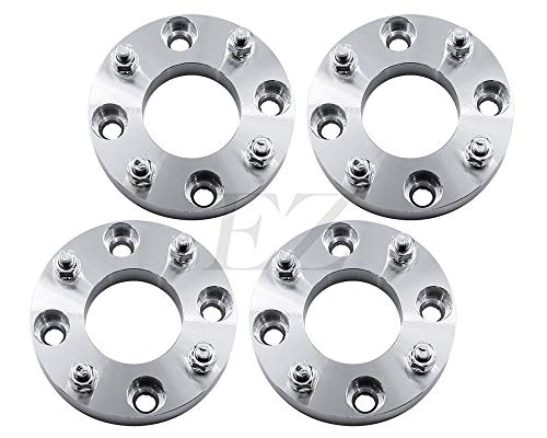 EZAccessory 4 Billet Wheel Adapters 4x100 to 4x110 Thickness 1 Inch