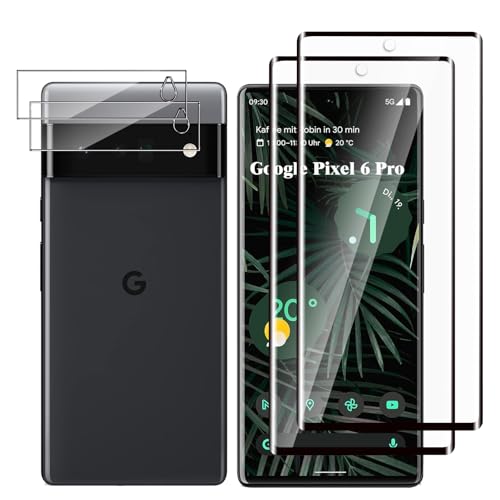 Jinshiweikai 4 Piece Screen Protector for Google Pixel 6 Pro