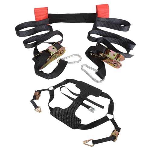 Sangle d'arrimage de moto à cliquets MOTO4U pour un blocage complet sans rayure