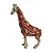 LiuliuBull Stehende Giraffe Wildtier Bejeweled Schmucksachen Schmuckkasten Dekorative Box Animal Figuren Muttertag/Geburtstag Weihnachten Geschenke (Color : Brown)
