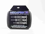 MEGAPRO® Three Tool Anniversary Kit | 3 Screwdrivers | Ratcheting Driver | Precision Screwdriver | 50 Different bit Tips