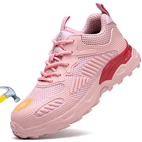 Mädchen Arbeitsschuhe Sneaker Rosa Sicherheitsschuhe Damen Frauen Schutz Schuhe Mädchen Arbeitsschuhe Sneaker Rosa Sicherheitsschuhe Damen Frauen Schutz Schuhe