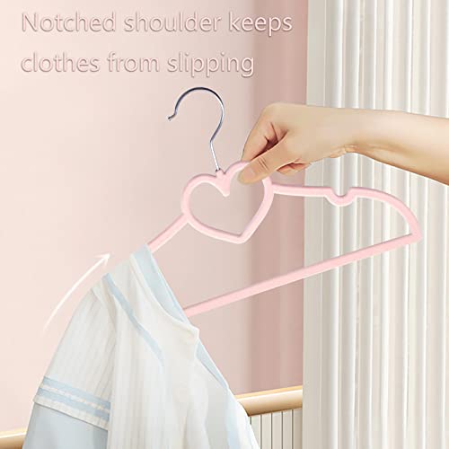 Gosche Kids Velvet Hangers (12.8 Inch - 50 Pack), Non-Slip Baby Clothes Hangers For Closet, Ultra Slim Space Saving Childrens Hangers, 360Degree Swivel-Hook, Infant / Toddler Hangers #TOP3