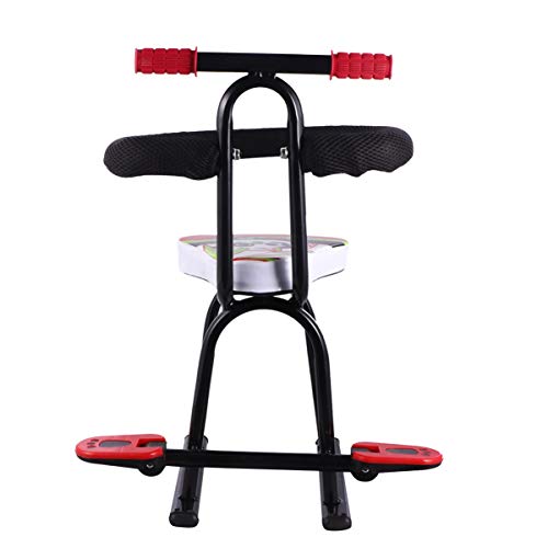 BESPORTBLE Assento infantil para bicicleta, assento de montagem frontal infantil, assento de seguran