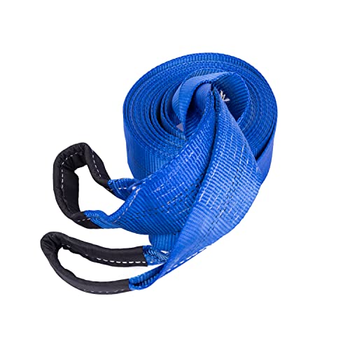 Sangle de treuil HFS pour éviter le blocage de charge 13,6 kg bleu 9,1m
