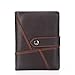 Produktbild Serious Lamp Geldbörse Herren RFID Portemonnaie Herren Geldbeutel Männer Leder Brieftasche Geldtasche Portmonaise Herrengeldbörse Portmonee Kreditkartenetui mit Münzfach,Kaffee
