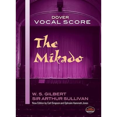 The Mikado Vocal Score. Vocal And Piano.